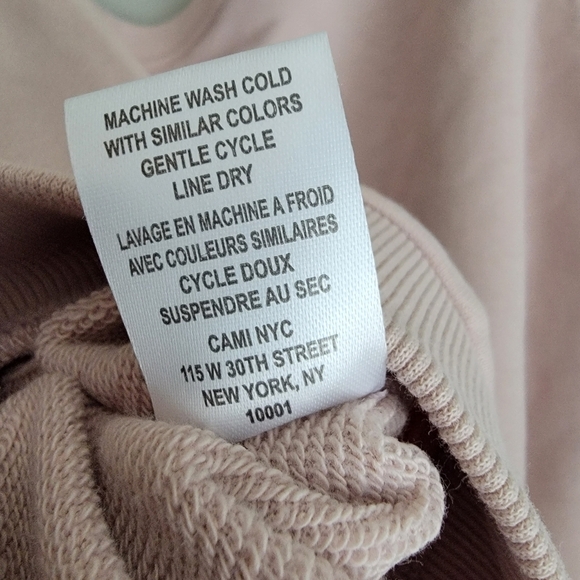 CAMI NYC the Beck Sweatshirt in Sand size L NWT - Picture 8 of 9